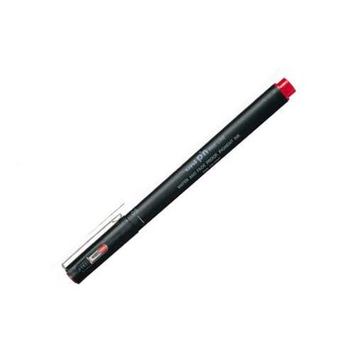 Uni Pin 05-200 Fine Line Kırmızı Çizim Kalemi