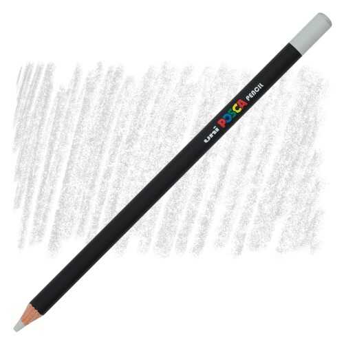 Uni Posca Pencil Boya Kalemi Açık Gri