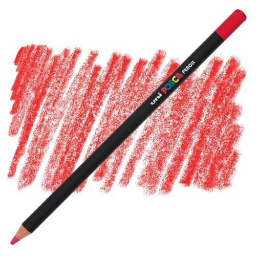 Uni Posca Pencil Boya Kalemi Çin Kırmızısı