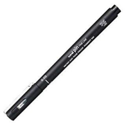 Uni Pin 0.03 Fine Line Akrilik Uçlu Kalem Siyah Pın003-200 - Uniball