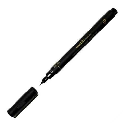Uni Pin Br Extrra Fine Line Fırça Uçlu Kalem Siyah Pınbr-500Ef