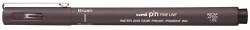 Uni Pin Br Fine Line Fırça Uçlu Kalem Koyu Gri Pınbr-200 - Uniball