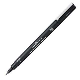 Uni Pin Br Fine Line Fırça Uçlu Kalem Siyah Pınbr-200