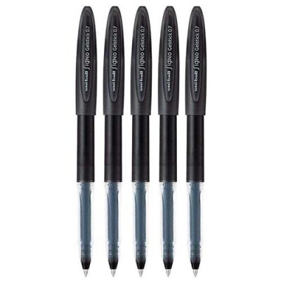 Uniball Signo Gelstıck 0.7 Jel Kalem 5Li Siyah Um-170-5C Siyah - 1