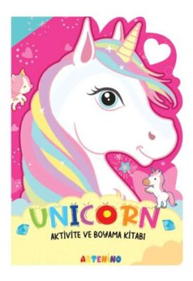 Unicorn - Aktivite ve Boyama Kitabı Serisi - 1