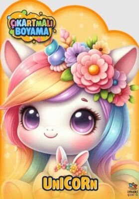 Unicorn Zamanı – Çıkartmalı Boyama Kitabı - 1