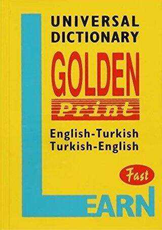 Universal Dictionary Golden Print English-Turkish Turkish-English Fast