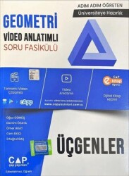 Çap Yayınları Üniversite Hazırlık Geometri Video Anlatımlı Soru Fasikülü - Üçgenler - Çap Yayınları