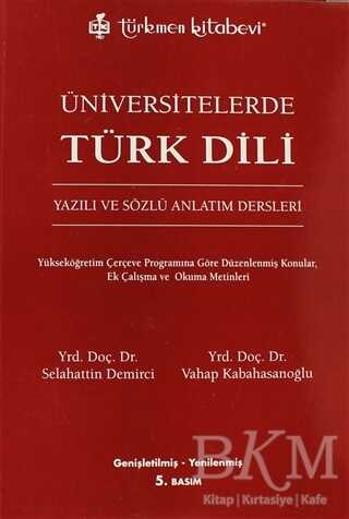 Üniversitelerde Türk Dili - Türkmen Kitabevi