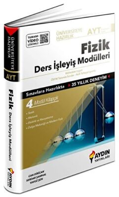 Aydın Yayınları Üniversiteye Hazırlık AYT Fizik Ders İşleyiş Modülleri - 1