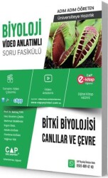 Üniversiteye Hazırlık Biyoloji Bitki Biyolojisi Canlılar ve Çevre Soru Fasikülü - Çap Yayınları