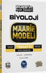 Üniversiteye Hazırlık Biyoloji Ders Platosu Maarif Modeli Tematik Soru Bankası - Çap Yayınları