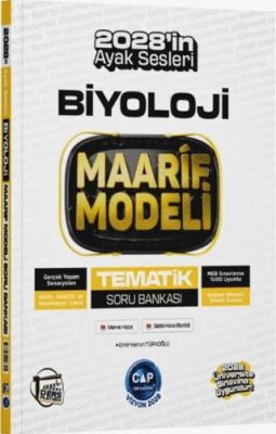 Üniversiteye Hazırlık Biyoloji Ders Platosu Maarif Modeli Tematik Soru Bankası - 1