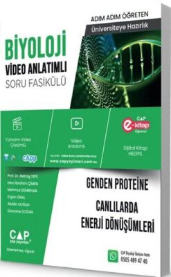 Üniversiteye Hazırlık Biyoloji Genden Proteine Canlılarda Enerji Dönüşümleri Soru Fasikülü - 1