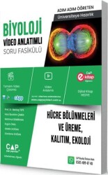 Üniversiteye Hazırlık Biyoloji Hücre Bölünmeleri ve Üreme Kalıtım Ekoloji Soru Fasikülü - Çap Yayınları