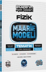 Üniversiteye Hazırlık Fizik Ders Platosu Maarif Modeli Tematik Soru Bankası - Çap Yayınları