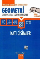 Çap Yayınları Üniversiteye Hazırlık Geometri Katı Cisimler Konu Anlatımlı Tamamı Video Çözümlü Soru Bankası - Çap Yayınları