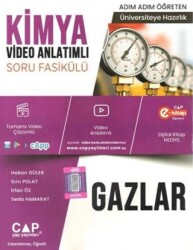 Çap Yayınları Üniversiteye Hazırlık Kimya Gazlar Konu Anlatımlı Soru Bankası - Çap Yayınları