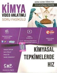 Çap Yayınları Üniversiteye Hazırlık Kimya Kimyasal Tepkimelerde Hız Konu Anlatımlı Soru Fasikülü - Çap Yayınları