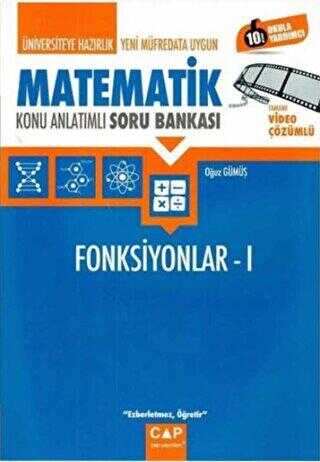 Çap Yayınları Üniversiteye Hazırlık Matematik Konu Anlatımlı Soru Bankası Fonksiyonlar - 1