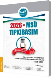 Üniversiteye Hazırlık MSÜ 2026 Tıpkı Basım - Çap Yayınları