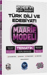 Üniversiteye Hazırlık Türk Dili ve Edebiyatı Ders Platosu Maarif Modeli Tematik Soru Bankası - Çap Yayınları