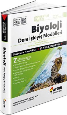 Aydın Yayınları Üniversiteye Hazırlık TYT-AYT Biyoloji Ders İşleyiş Modülleri - 1