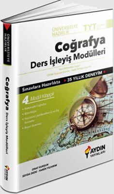 Üniversiteye Hazırlık TYT Coğrafya Ders İşleyiş Modülleri kapağı