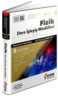 Aydın Yayınları Üniversiteye Hazırlık TYT Fizik Ders İşleyiş Modülleri - 1