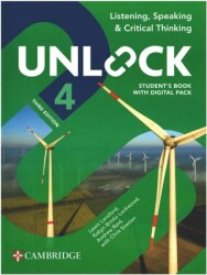 Unlock 4 Listening - Speaking and Critical Thinking Student`s Book with Digital Pack 3rd - Cambridge Yayınları