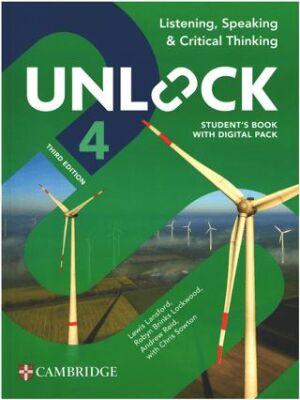 Unlock 4 Listening - Speaking and Critical Thinking Student`s Book with Digital Pack 3rd - 1