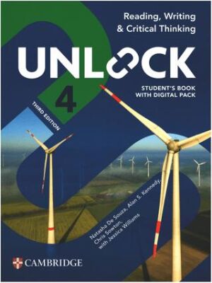 Unlock 4 Reading - Writing and Critical Thinking Student`s Book with Digital Pack 3rd - 1