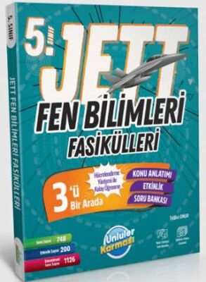 Ünlüler Karması 5. Sınıf Jett Fen Bilimleri Fasikülleri - 1