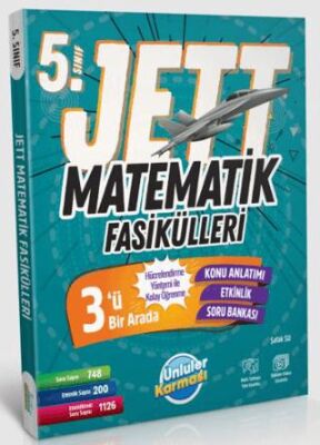 Ünlüler Karması 5. Sınıf Jett Matematik Fasikülleri - 1