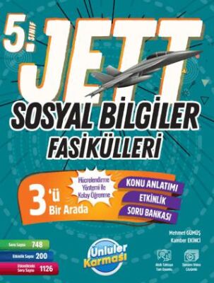 Ünlüler Karması 5. Sınıf Jett Sosyal Bilgiler Fasikülleri - 1