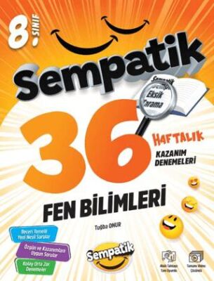 8. Sınıf Fen Bilimleri 36 Haftalık Kazanım Denemeleri - 1