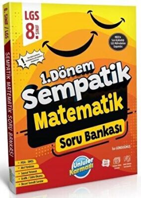 Ünlüler Karması 8. Sınıf LGS Matematik 1. Dönem Sempatik Soru Bankası - 1