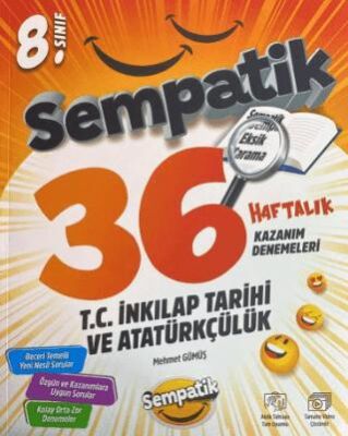 Ünlüler Karması 8. Sınıf T.C İnkılap Tarihi ve Atatürkçülük 36 Haftalık Kazanım Denemeleri - 1