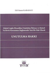 Unutulma Hakkı - Yetkin Yayınları