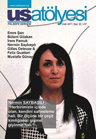 Usatölyesi Felsefe Dergisi Sayı: 25 Aralık 2017 - Yeni İnsan Yayınevi