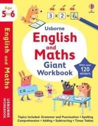 Usborne English and Maths Giant Workbook 5-6 - Usborne