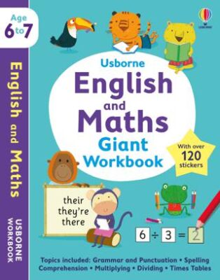 Usborne English and Maths Giant Workbook 6-7 - 1