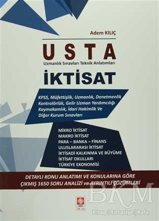 Ekin Basım Yayın Usta İktisat Konu Anlatımı ve Çözümlü Çıkmış Sorular - Ekin Basım Yayın