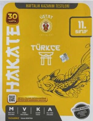 Üstat Der Ki 11. Sınıf Hakate Türkçe Haftalık Kazanım Testleri - 1