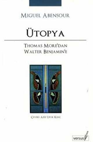 Ütopya - VERSUS KİTAP YAYINLARI