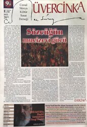 Üvercinka Dergisi: 94 - 95 Ağustos - Eylül 2022 - Üvercinka Dergisi