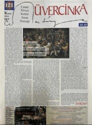 Üvercinka Dergisi Sayı: 121 Kasım 2024 - Üvercinka Dergisi