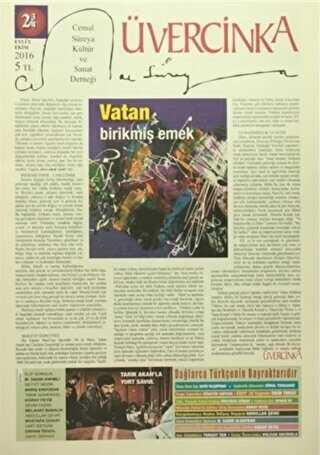 Üvercinka Dergisi Sayı: 23-24 Eylül-Ekim 2016 - Üvercinka Dergisi