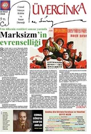 Üvercinka Dergisi Sayı: 40 Şubat 2018 - Üvercinka Dergisi