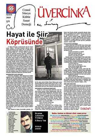 Üvercinka Dergisi Sayı: 55 Mayıs 2019 - Üvercinka Dergisi